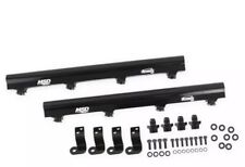 MSD 2720 Atomic EFI Billet Fuel Rail; 5/8 in.; Black Bright Anodized Finish NEW picture