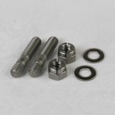 M8 Exhaust Studs & Aerotight Nuts Stainless Steel YAMAHA RD200 RD400 YZ250 XS500 picture