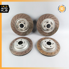 03-06 Mercedes W211 E55 CLS55 AMG Brake Rotors Front & Rear Set of 4 OEM picture