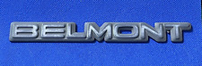 VAUXHALL BELMONT - VINTAGE  CAR BADGE / EMBLEM 118 X 23 MM picture