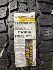 1 New 265 70 18 El Dorado Sport Fury AT 4S Standard Load Tire picture