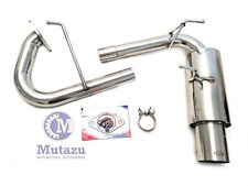 Mutazu Aggressive Axle-Back Exhaust Muffler for 1999-2005 Mazda Miata NB T-304:A picture