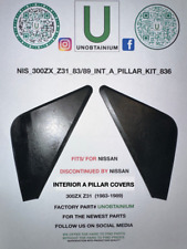 FITS/ FOR NISSAN 300ZX 1983-1989 A PILLER INTERNAL PANEL MIRROR COVERS picture