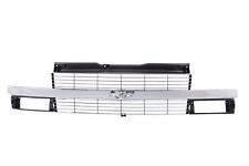 AM Front Grille w/Chrome Center Bar For 95-05 Chevy Astro w/Composite Headlight picture