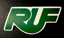 RUF Performance Sticker. *Glossy*Finish Approx Size. 4”X 1-7/8”. Self Adhesive picture