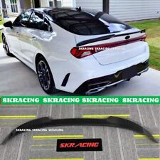 For kia K5 GT 2021-2022 Real Carbon Fiber Rear Tail Trunk Spoiler Wing Lip Trim picture