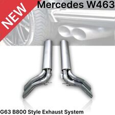 EXHAUST MUFFLERS for MERCEDES BENZ G Class AMG G500 G550 G63 W463A W464 2018+ picture
