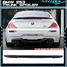 Fits 04-08 BMW E63 6 Series 650Ci 650i 645Ci Coupe 2DR V Style Trunk Spoiler ABS picture