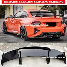 ABS Gloss Black Rear Trunk Spoiler Wing Lip For BMW M240i G42 M2 G87 2020-2024 picture