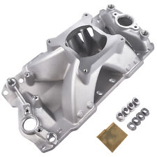 Single Plane Aluminum Intake Manifold For 1957-95 Chevy SBC 350 400 3000-7500 picture