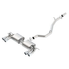 Borla 140643 S-Type Stainless Cat Back Exhaust for 2015-2017 VW Golf R Mk7 2.0L picture