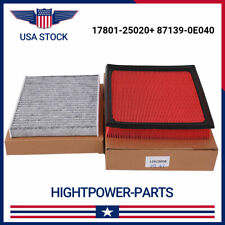 ENGINE & CARBON CABIN AIR FILTER FOR 2018-2020 CAMRY 2019-2020 AVALON RAV4 ES350 picture