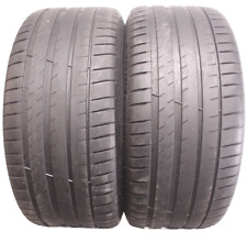 Two Used 255/35R20 2553520 Michelin Pilot Sport 4 BMW 97Y 4-4.5/32 J310 picture