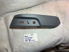 BMW E38 '98 740iL 740i gray passenger side underseat outer trim item #123 picture