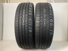 2 Tires 225 65 17 Dunlop Conquest Touring (7.0-8.0/32 Tread) 102T picture