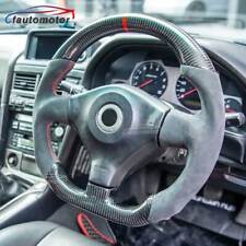 Real Carbon Fiber Steering Wheel Fit for 1999–2002 Nissan GT-R R34 Skyline picture