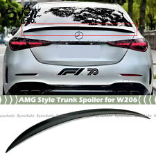 FIT 2022-24 MERCEDES BENZ W206 C CLASS C300 C43 C63 AMG STYLE TRUNK SPOILER WING picture