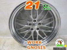 JDM Used wheels 4wheels set WORK GNOSIS GNOSIS HS202 21x9J+30/9J+20/12 No Tires picture