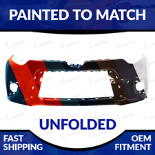NEW Paint To Match Unfolded Front Bumper For 2014 2015 2016 Toyota Corolla CE/LE picture