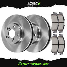 Front Set Brake Rotors & Ceramic Pads Kit for 2013-2019 Ford Escape picture