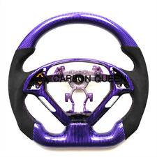 PURPLE CARBON FIBER Steering Wheel FOR INFINITI g37g25 G37X 08-13 years picture