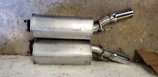 05 06 GTO Stock Exhaust Muffler Both Sides PAIR with TIPS GOOD USED picture