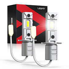 LASFIT H3 LED Fog Light Bulb Conversion Kit Super Bright White DRL Lamp 6000K picture