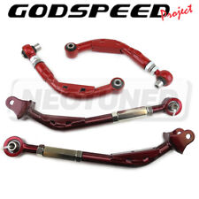 Godspeed Adjustable Rear Camber+Lateral Arms Kit 4-Pcs For Subaru Legacy 2000-09 picture