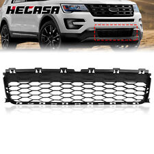 For Ford Police Interceptor Utility Explorer 16-19 Front Bumper Lower Grille BLK picture