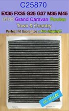 25870 CARBONIZED CABIN AIR FILTER For GRAND CARAVAN EX35 GT-R ROUTAN FAST SHIP picture