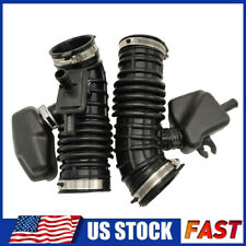 Fit Infiniti Fx35 2009-2012 2 Air Cleaner Intake Hose DRIVER& & PASSENGER SIDE picture