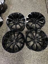 19x9.5 19x10 Cadillac CTS-V Black Factory OEM Wheels 2016-2019 set 4  picture
