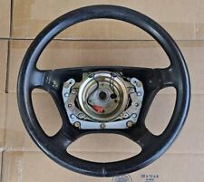 Mercedes W124 300e 300ce SportLine Leather Wrapped Steering Wheel  picture