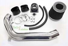 Black Air Intake Kit & Filter For 1991-1994 Nissan 240SX S13 Silvia L2.4 L4 picture