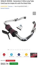 Stillen Gen 3 Long Tube Cold Air Intake For G37 picture