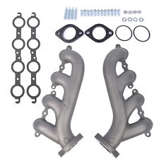 LS Swap Cast Iron Exhaust Manifold w/ Gasket Fits for Chevrolet 4.8L 5.3L 6.0L picture