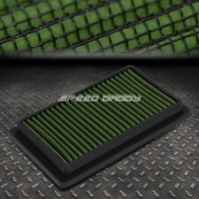FOR 09-14 NISSAN VERSA/CUBE GREEN REUSABLE&WASHABLE HIGH FLOW DROP IN AIR FILTER picture