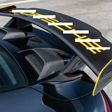 Custom GT3 Rear Wing Spoiler Decal Porsche 911 2012-2019 991 991.2 GT3 picture