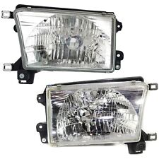 Headlight Assembly Set For 1999-2002 Toyota 4Runner Left Right Side With Bulb picture