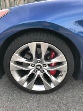 2013-2016 Hyundai Genesis Coupe Ultimate OEM Rims And Tires 19” Full Set picture