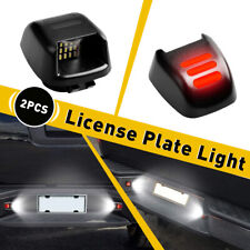 White & Red LED License Plate Light Lamp For Nissan Frontier Armada Xterra Titan picture