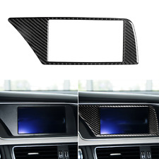 Carbon Fiber Center Console Dashboard Panel Trim For Audi A4 A5 Q5 2009-2016 picture