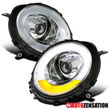 Fit 2007-2013 Mini Cooper S R56 2009-2015 R57 LED Bar Projector Headlights Lamps picture