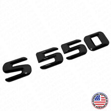 14-17 S 550 AMG Letter 3D Emblem Trunk Logo Nameplate Badge Decorate Gloss Black picture