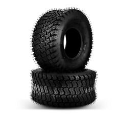 15x6.00-6 15x6x6 Lawn Mower Tractor Tires 15x6-6 4Ply Turf Tire Tubeless 2 Set picture