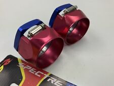(2) Spectre 5160 Red & Blue Magna-Clamp Hose Clamp For 1-1/2