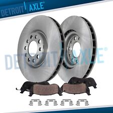 4pc Front Brake Rotors and Brake Pads Kit for Jeep Compass Renegade Fiat 500X picture