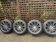 PORSCHE 911 TURBO 991.2 Set Of 4 FACTORY OEM Rims &Michelin Pilot Sport 4S Tires picture