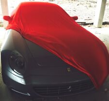 Full garage car cover indoor red with mirror pockets for Ferrari 612 Scaglietti picture