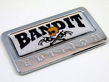 Bandit Edition Chrome Emblem with domed decal Car Auto Badge 3D sticker picture